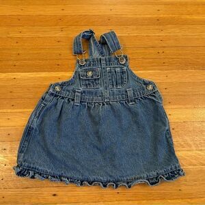 Arizona Jean Company vintage denim overall dress